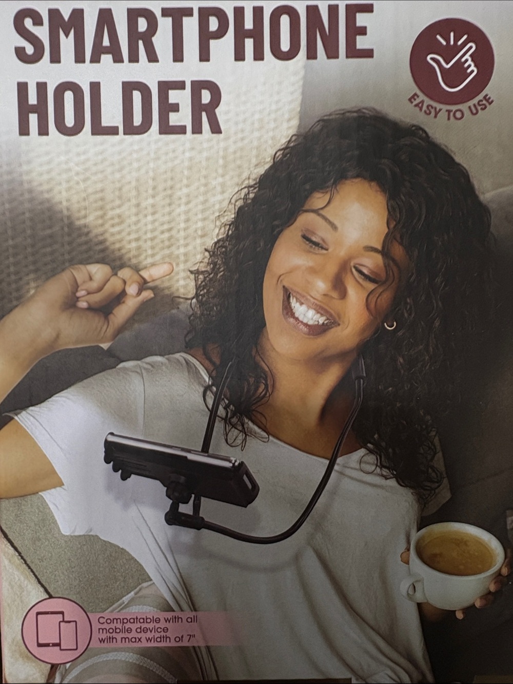 Hands-Free Smartphone Holder-NIB